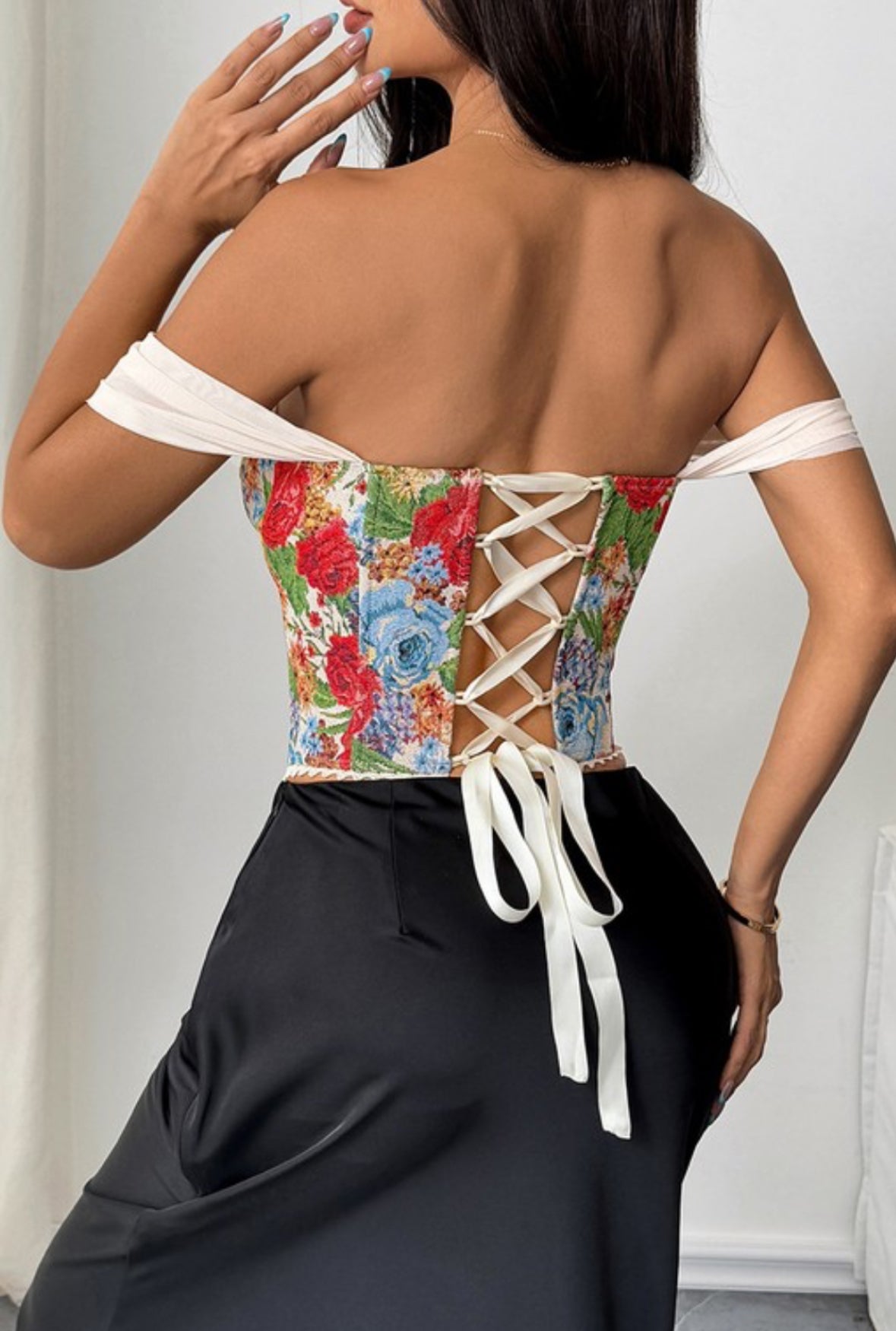 Tapestry Corset Top