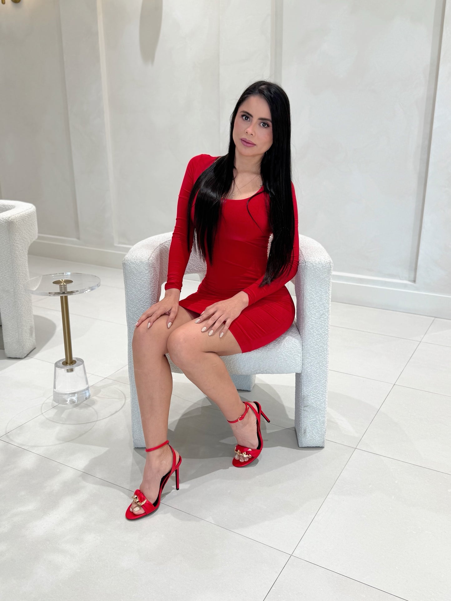 Lady in Red Dress