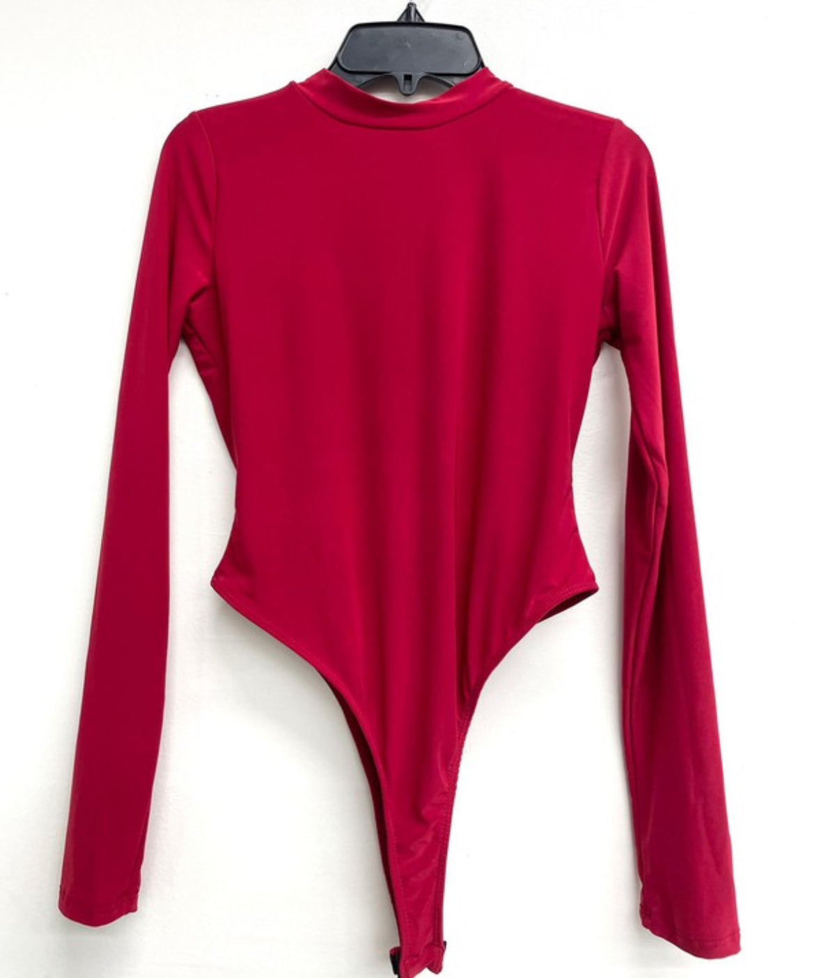 Neck Lined Thong Bodysuit